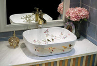 Ceramic Countertop Basin Wash basin utensils sink 