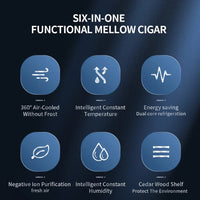 50L Smart Cigar Mellow Cabinet Humidor Cigar Box C