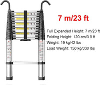 8m/7m/6m/5m/4m/3m/2m/1m Tall Telescoping Ladders w