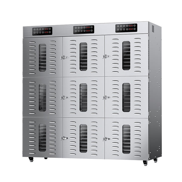 90 Trays Commercial Food Dehydrator All Stainless Steel Beef Jerky Machine Electric Fruits Dryer With Digital Timer And Temperature Control Air Circulation Heating