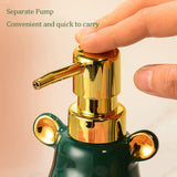 240ml/8.1oz Ceramic Kids Soap Dispenser for Homema