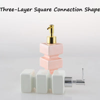 9.5oz/280ml Soap Dispenser Square Connection Shape