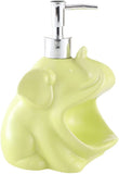 Elephant Shape Ceramic Soap Dispenser Large Capaci