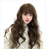 Full Long Wigs Fashion Big Wavy Wigs Black Wigs Wi