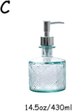 Glass Soap Dispenser Suitable For Bathroom Counter