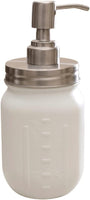 16oz/480ml Glass Mason Jar Soap Dispenser With 304