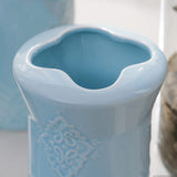 5 Piece Ceramic Bathroom Accessories Soap Dish Lot