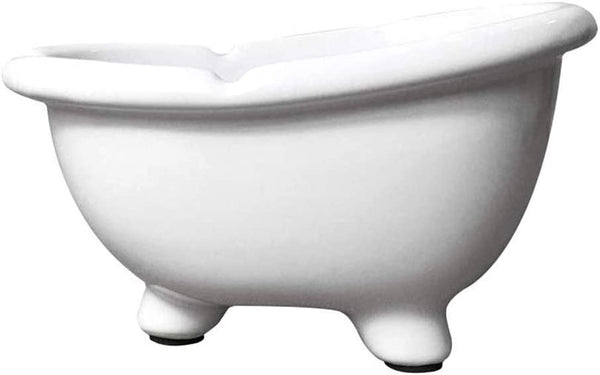 Cerami Soap Box, Mini Bathtub Ashtray Soap Box Hom