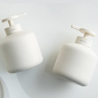 Stoneware Soap Dispenser,Off-white Dispenser With 