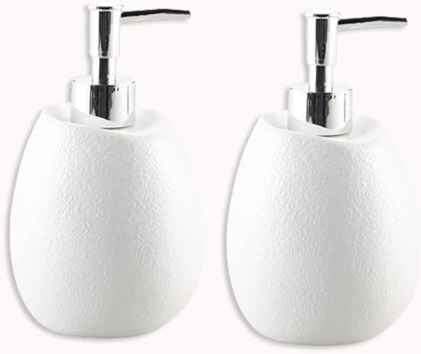 580ml/19.6oz Ceramic Soap Dispenser,Refillable Liq