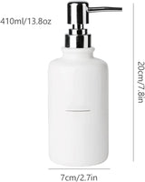 4 Pack Soap Dispenser White,Ceramic Soap Dispenser