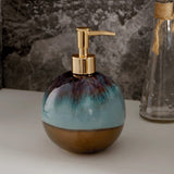 21.9oz/650ml Ceramics Soap Dispenser Refined Embos