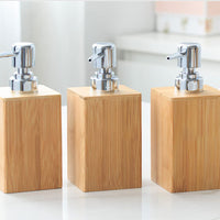 Wooden Soap Dispenser Durable Pump Shower Gel Sham