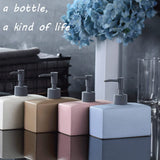 500ml/17.6oz Soap Dispenser Ceramic Hand Soap Disp