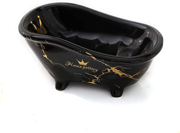 Ceramic Bathtub Soap Dish Holder of Bathroom Acces