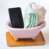 Self Draining Soap Holder Nordic ceramic soap box 
