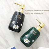 Ceramic Soap Dispenser Refillable Liquids Hand Soa