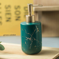 12.5oz/370ml Ceramic Soap Dispenser Refillable Han