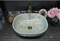 Ceramic Countertop Basin  ceramic bathroom art abo