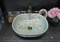 Ceramic Countertop Basin  ceramic bathroom art abo