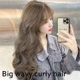 Full Women's Wigs Long Fluffy Curly Wavy Hair Wigs