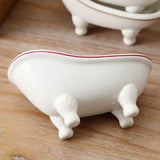 Ceramic Bathtub Soap Dish of Bathroom Decor