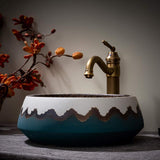 Ceramic Countertop Basin Ceramic Art Basin Sink Ab