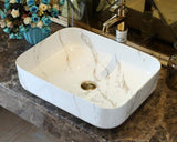 Ceramic Countertop Basin Art painting porcelain ar