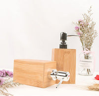 Wooden Soap Dispenser Durable Pump Shower Gel Sham