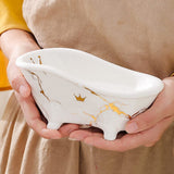 Self Draining Soap Holder Nordic Ceramic Soap Box 