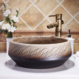 Ceramic Countertop Basin Artistic style countertop