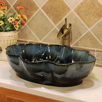 Ceramic Countertop Basin Handmade Washbasin Artist