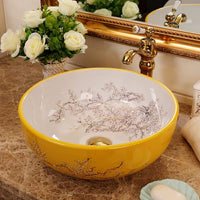 Ceramic Countertop Basin Bathroom ceramic counter 