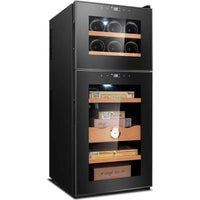 59L Electronic Cigars Cabinet Cigar Humidor With T