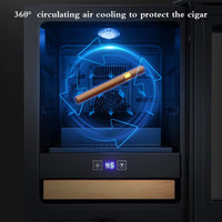 65L Office Mini Cigar Moisturizing Cabinet Constan