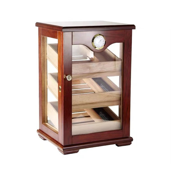 Large Capacity Cigar Display Humidor Cabinet Built
