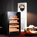 Electronic Cigars Cabinet Cedar Wood Shelf Tempera