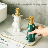 Ceramic Soap Dispenser,Cute Bear Liquid Soap/Lotio